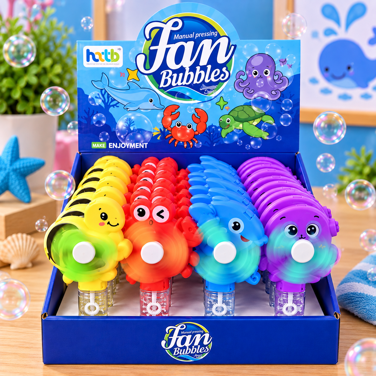Sea Animal Bubble Fan