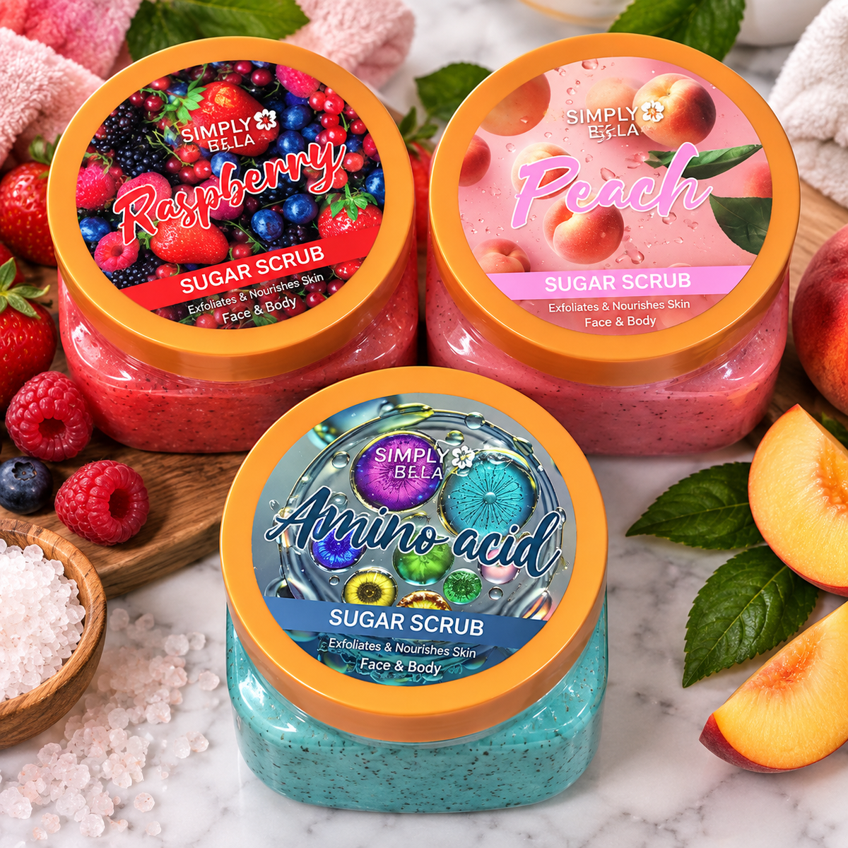 Enhanced Face & Body Scrub
