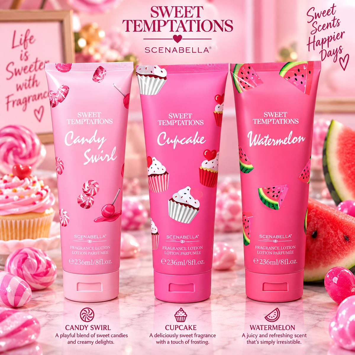 Sweet Temptations Lotion & Fragrance Mist