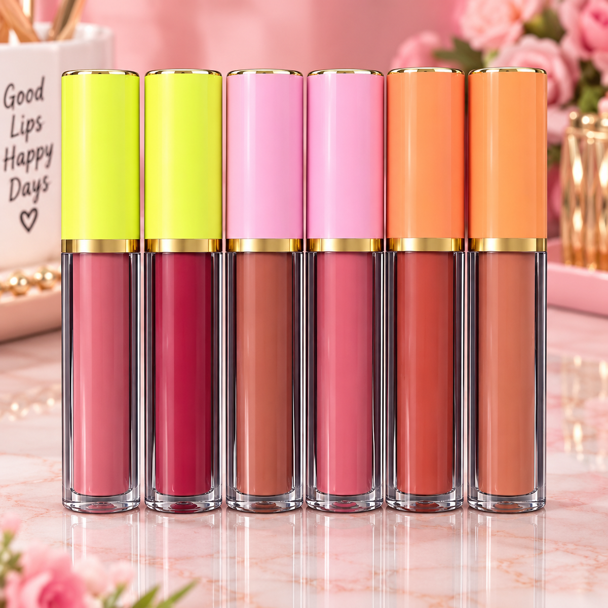 Lip Gloss Set – 6 Shades