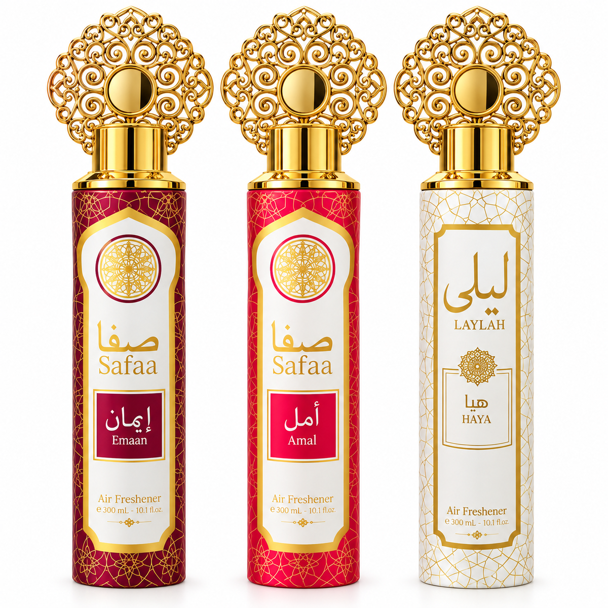 Safaa & Laylah Luxury Air Freshener Collection – 300 mL