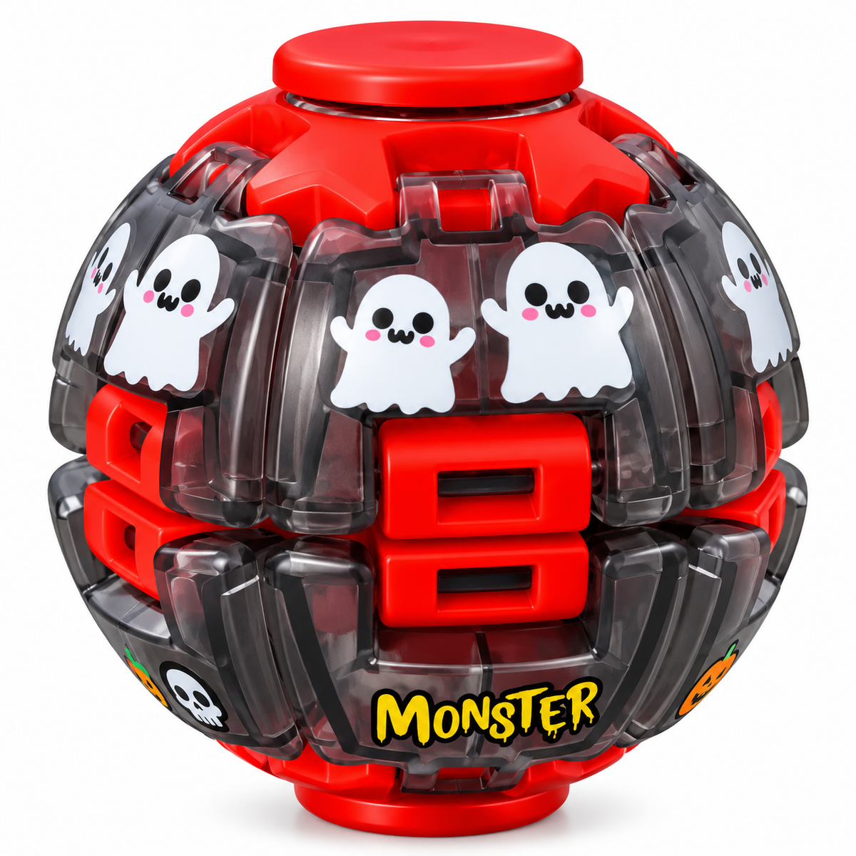 Halloween Spinning Top Press – Light-Up Fidget Toy