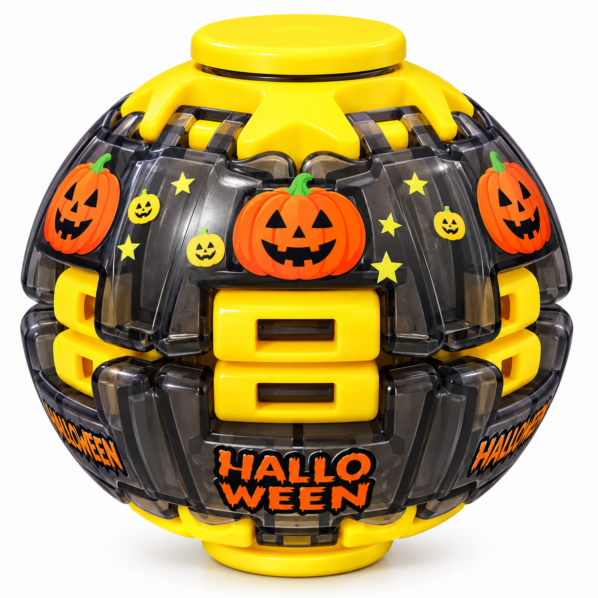 Halloween Spinning Top Press – Light-Up Fidget Toy