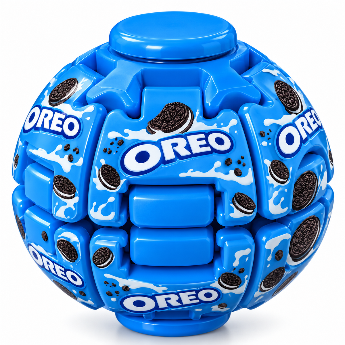 Snack-Inspired Fidget Spinner Ball – Press, Rotate & Decompress