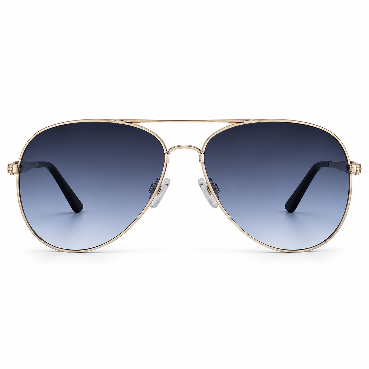 🕶️ Gold Aviator Gradient Sunglasses- A425t