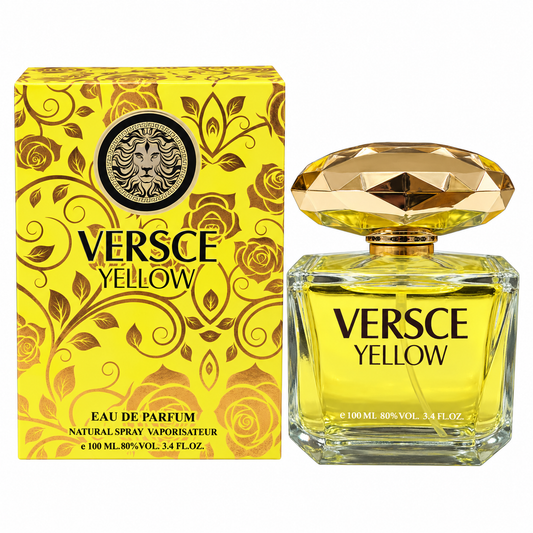 Versce Yellow – Eau de Parfum 100ml / 3.4 oz