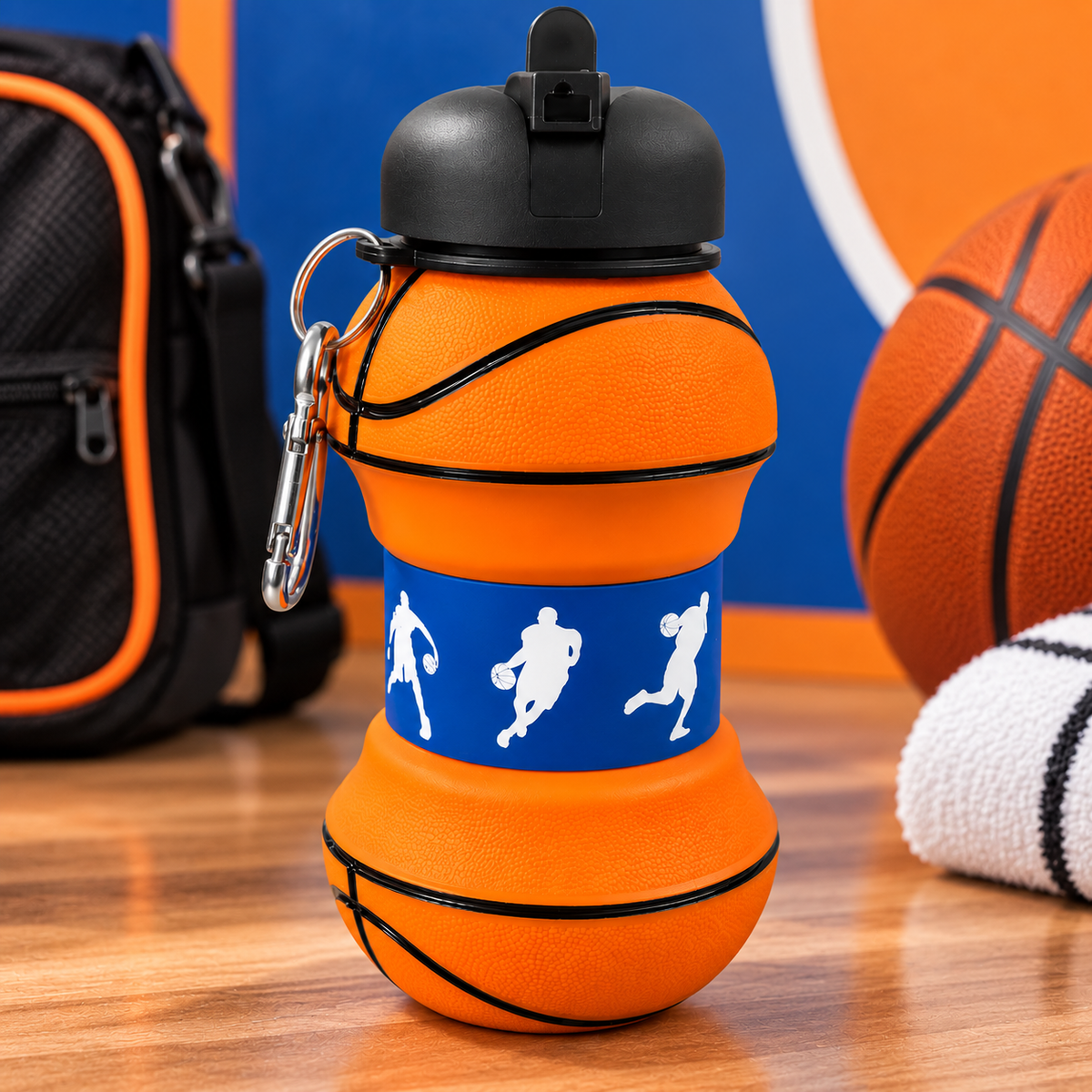 Foldable Basketball Bottle – 550 ml