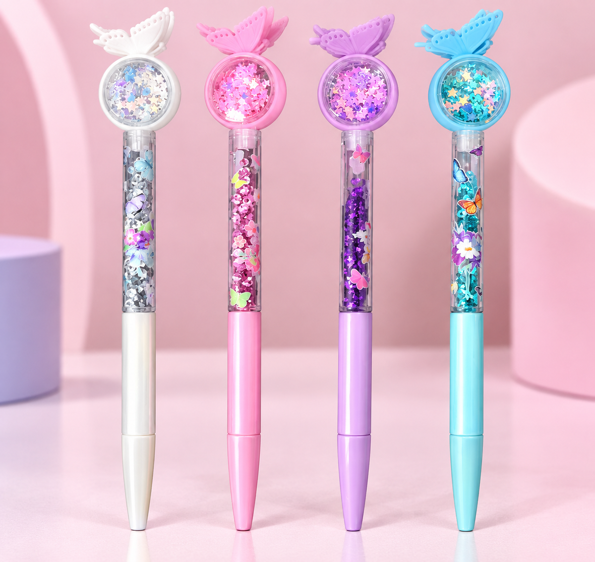 Butterfly Glitter Pens