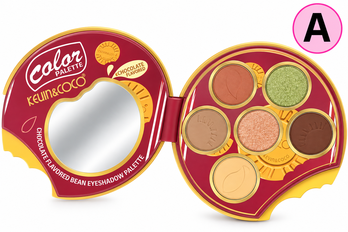 Chocolate-Inspired Eyeshadow Palette – A & B