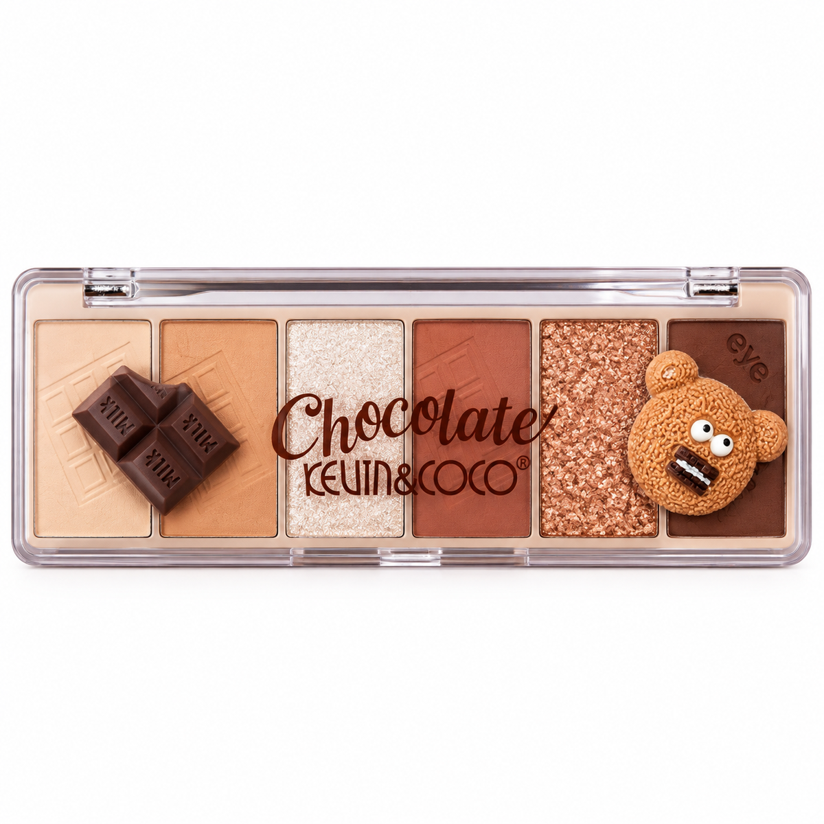 Sweet Treats 6-Color Eyeshadow Palette 🍫🍦🍓