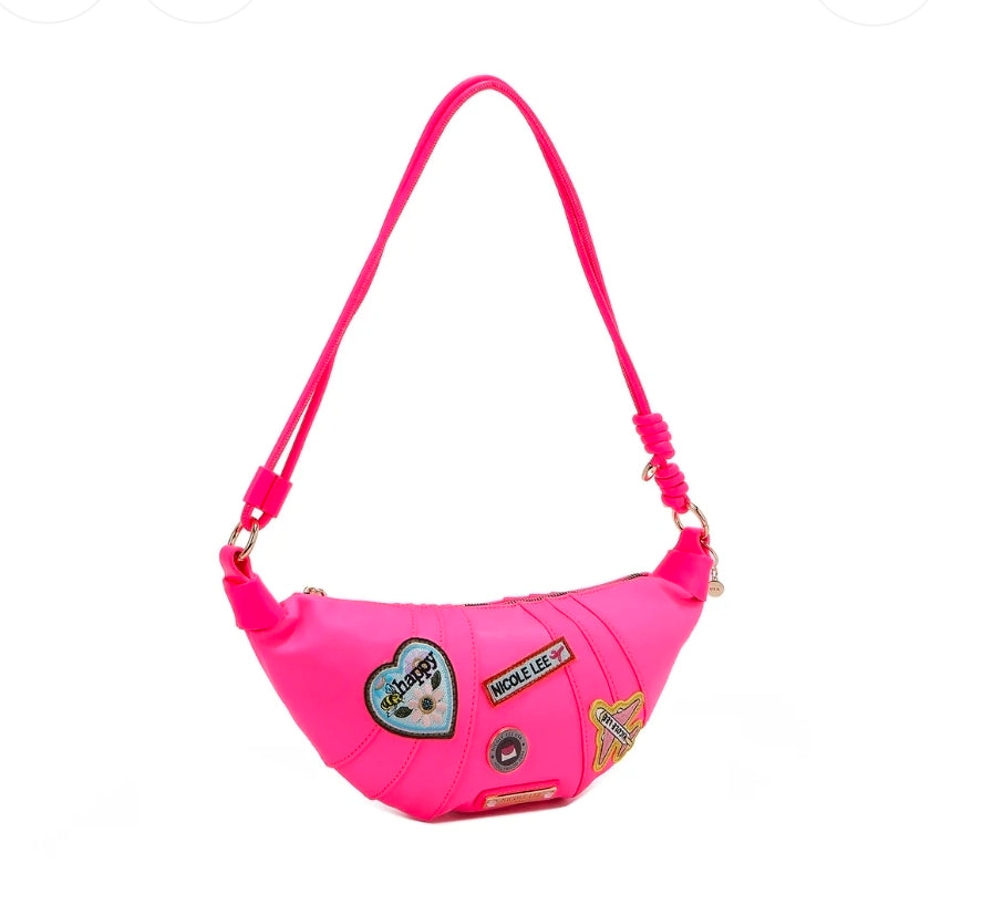 Color Patch Croissant Bag