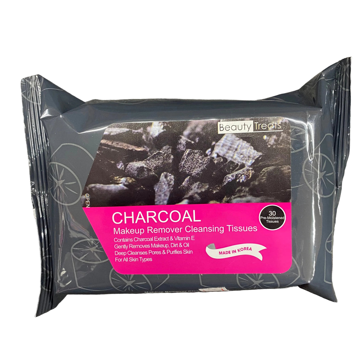 Charcoal Makeup Remover Cleansing Tissues