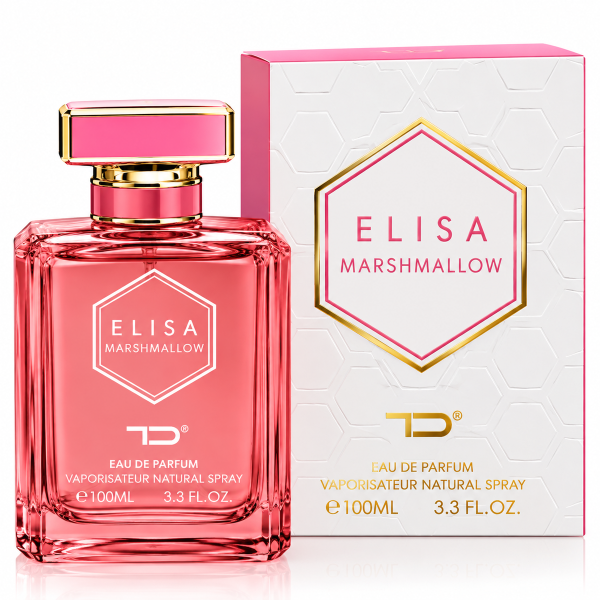 ELISA Eau de Parfum Collection – Pistachio, Red, Marshmallow & Vanilla Candy 100ML / 3.3 FL.OZ