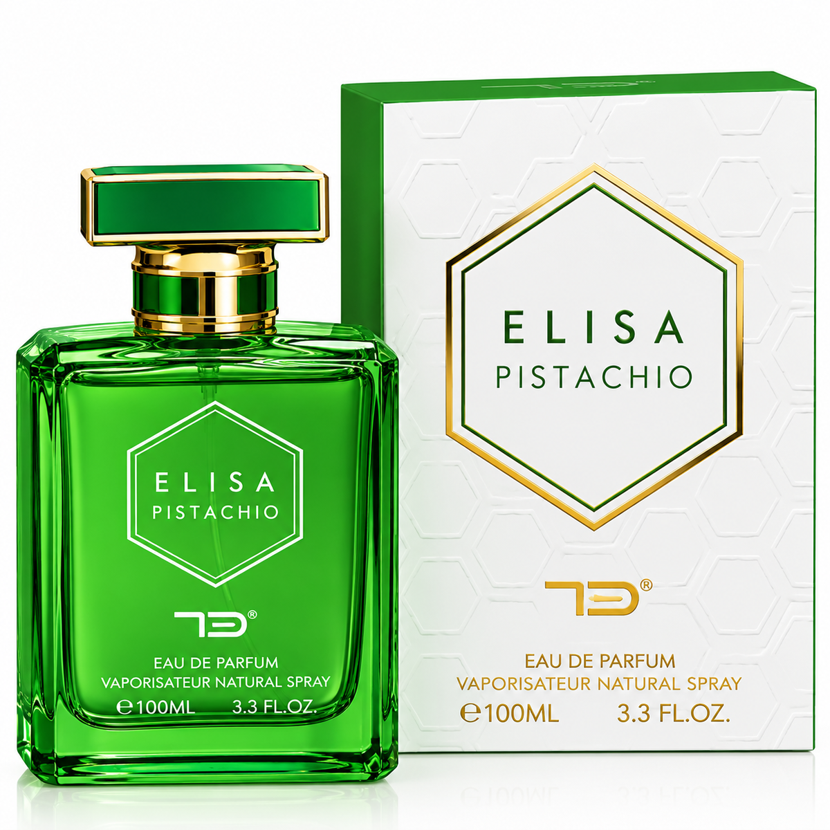 ELISA Eau de Parfum Collection – Pistachio, Red, Marshmallow & Vanilla Candy 100ML / 3.3 FL.OZ