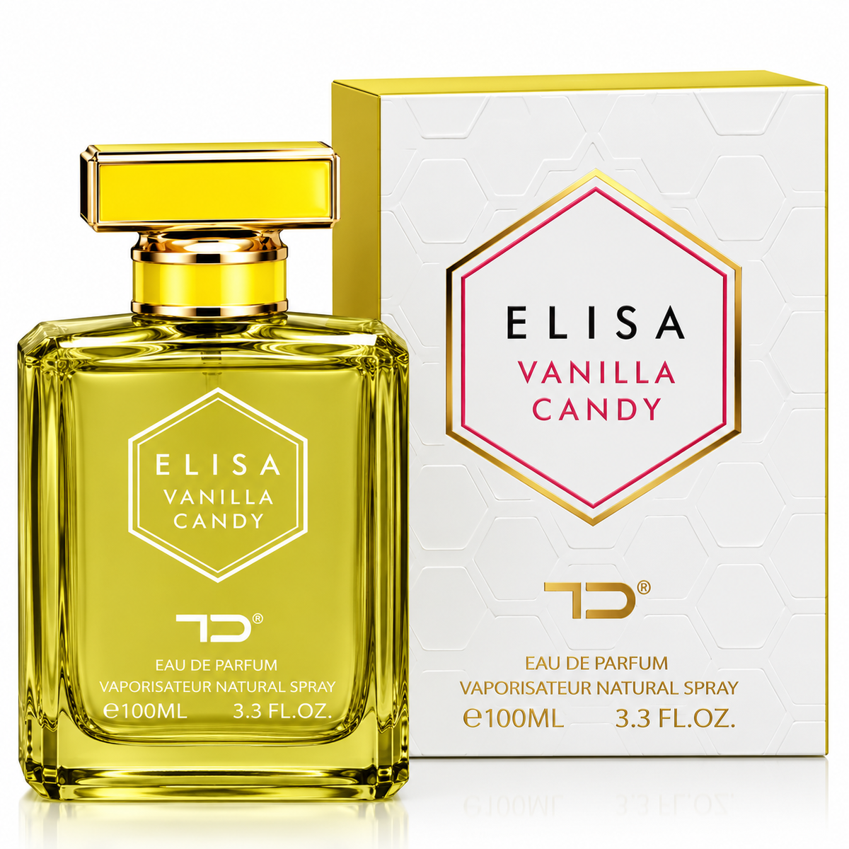 ELISA Eau de Parfum Collection – Pistachio, Red, Marshmallow & Vanilla Candy 100ML / 3.3 FL.OZ