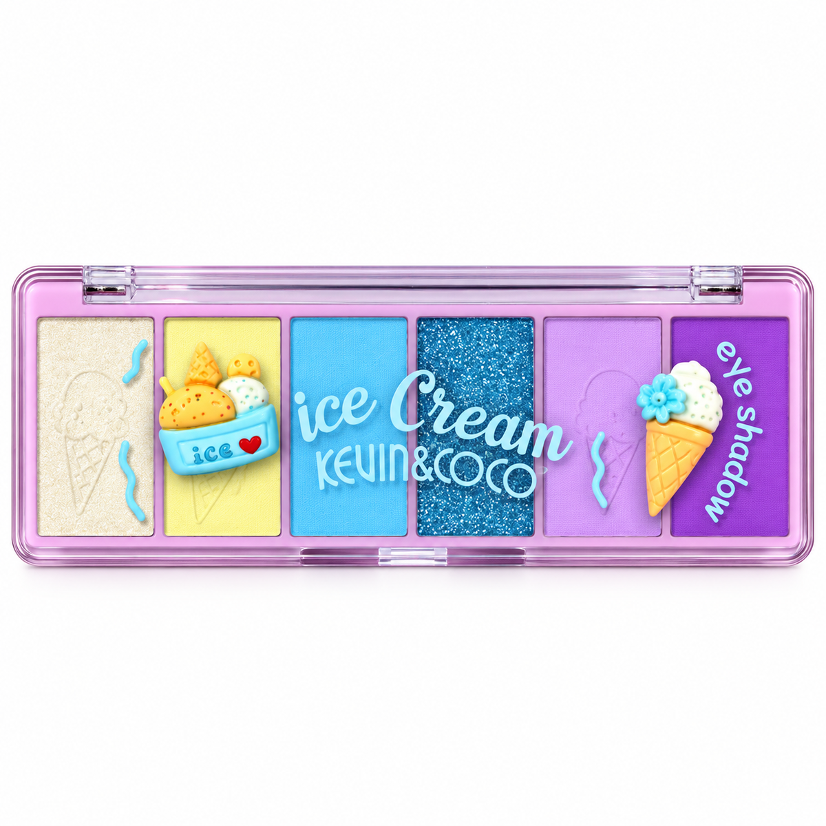 Sweet Treats 6-Color Eyeshadow Palette 🍫🍦🍓