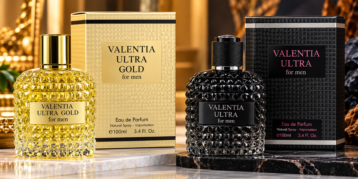 Valentia Ultra for Men Collection – Ultra & Ultra Gold Eau de Parfum