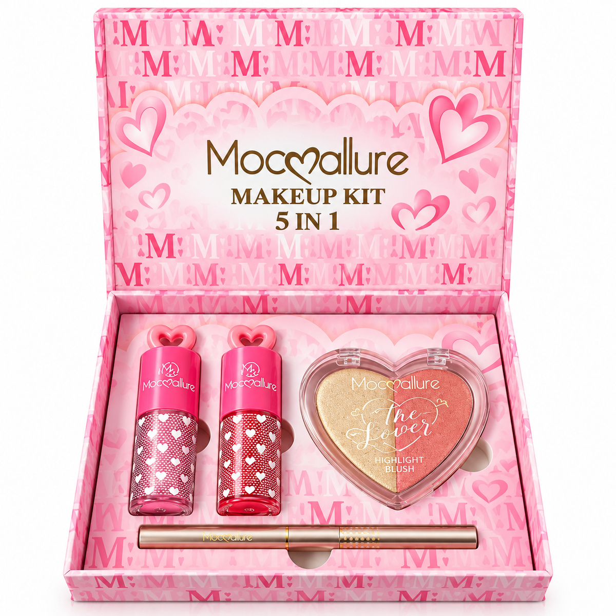 Mocallure 5-in-1 Makeup Gift Set