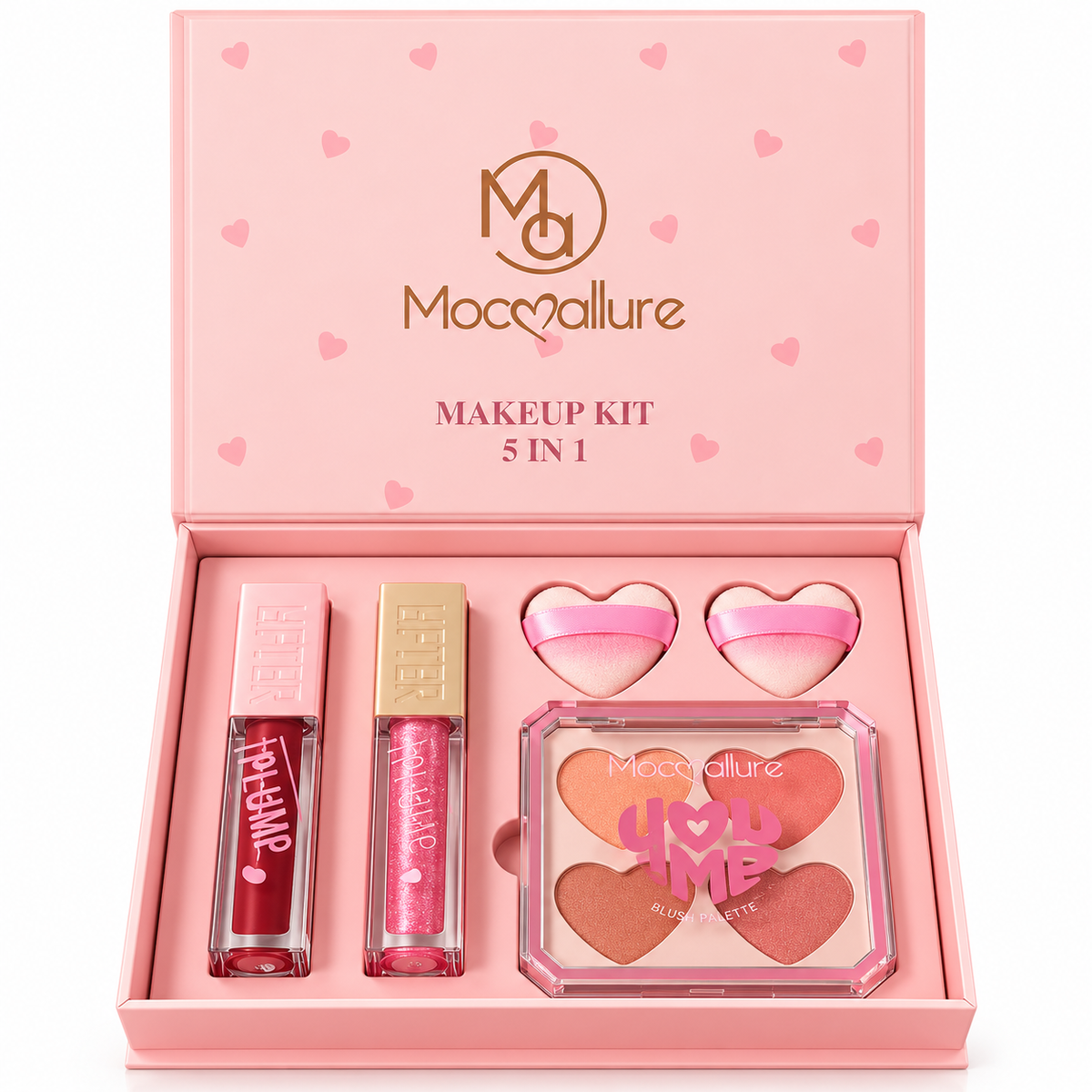 Mocallure 5-in-1 Heart Makeup Gift Set 💕