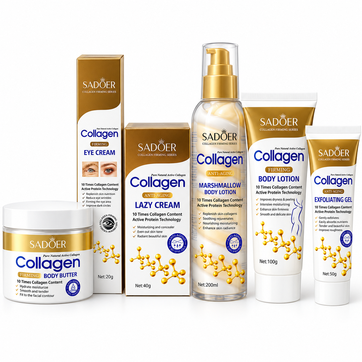 Collagen Skincare Collection – Moisturizing, Firming & Anti-Aging Beauty Care