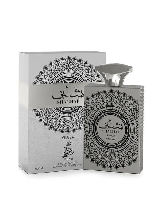 Shaghaf Silver 🔩 Eau de Parfum | 100 ml (3.4 fl oz)