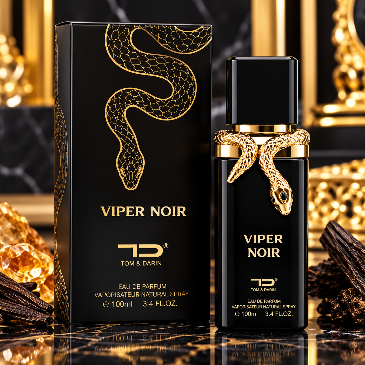 Viper Azure & Viper Noir Eau de Parfum – 100 ml