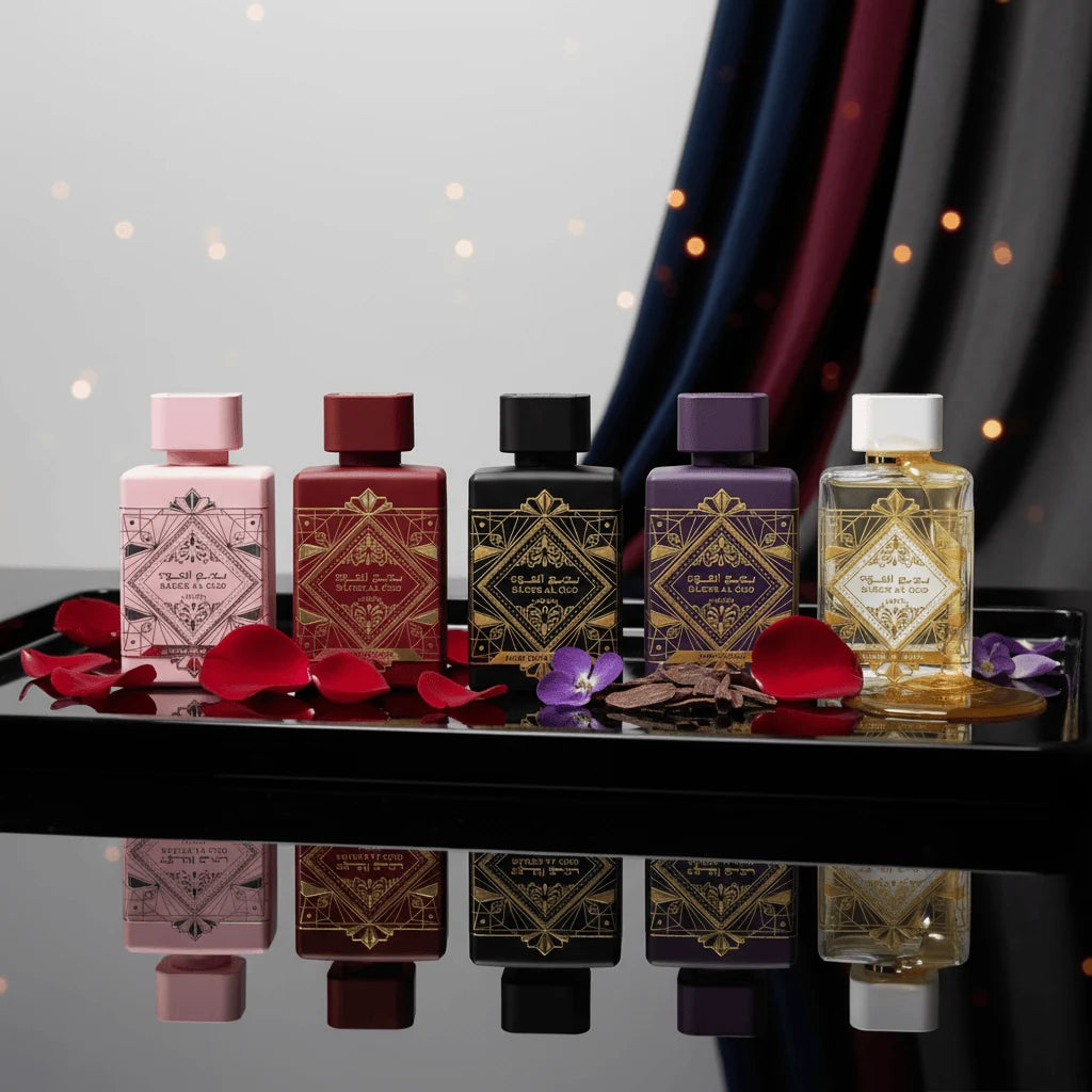Lattafa Bade'e Al Oud Collection Mini 5 × 5 ml Eau de Parfum Gift Set Unisex