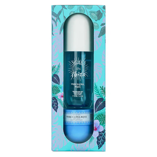 Barcelona Bliss 2-Piece Set, Solo En Ibiza Fragrance Mist and Body Cream Gift Box