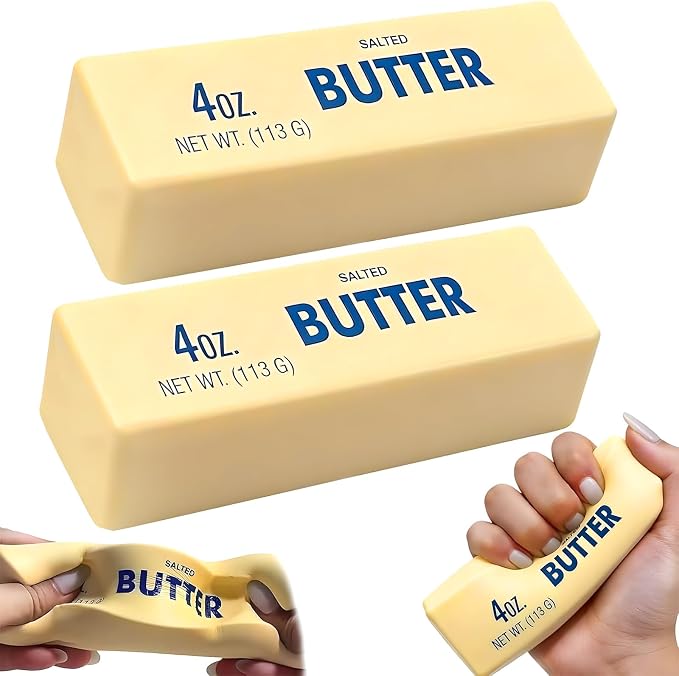 Butter Squishy Foam Toy 🧈✨