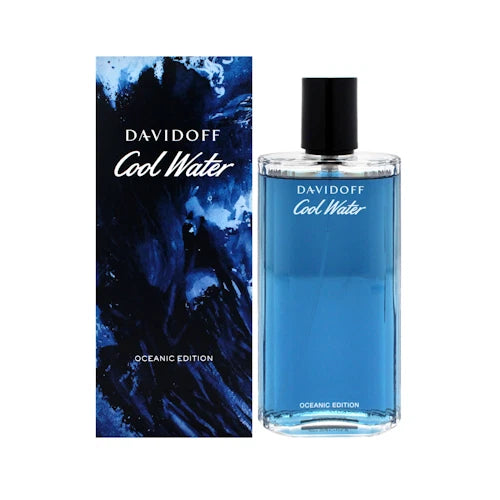 Cool Water Oceanic Edition by Davidoff Eau de Toilette for Men – 4.2 oz (125 ml) (Original)