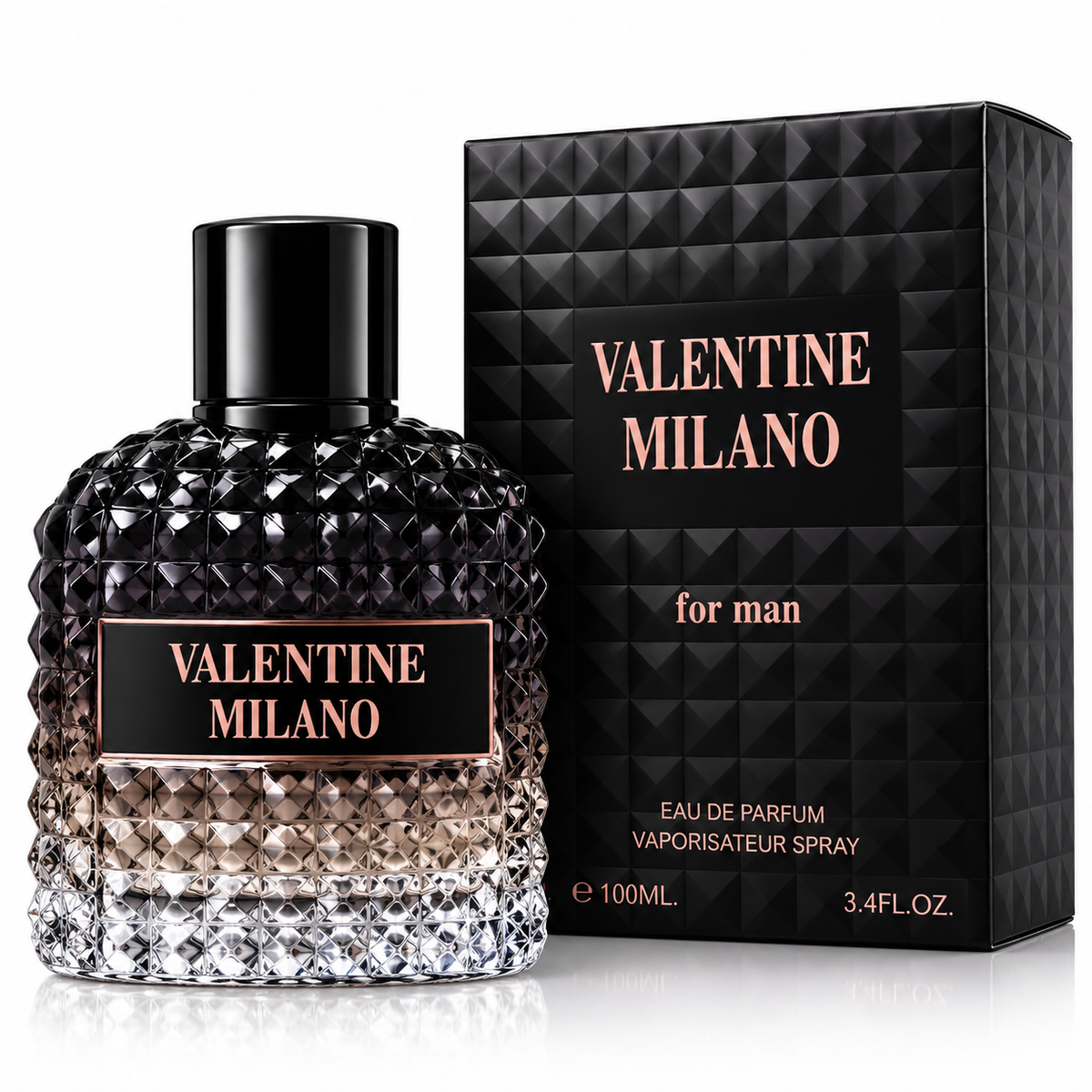 Valentine Milano for Men Eau de Parfum – 100ml / 3.4 fl oz