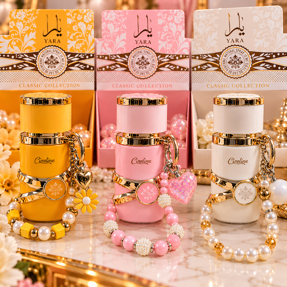 🎀 Cireline Classic Collection Mini Eau de Parfum with Beaded Charm – 15ml