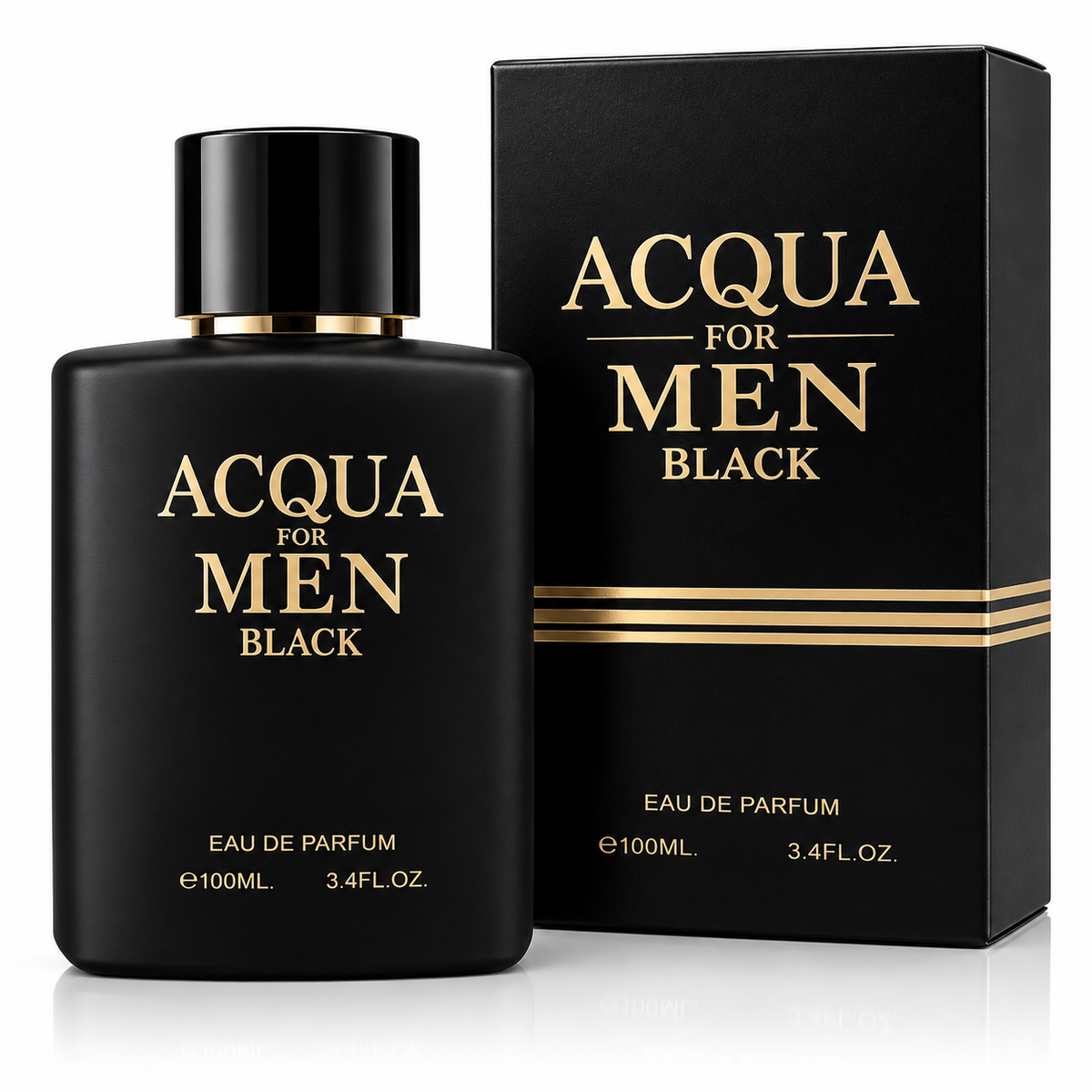 Acqua for Men Black Eau de Parfum – 100ml / 3.4 fl oz