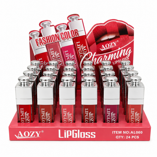 AOZY Lip Gloss – Ultra Pigmented | 24 PCS 💄✨   No.A1060