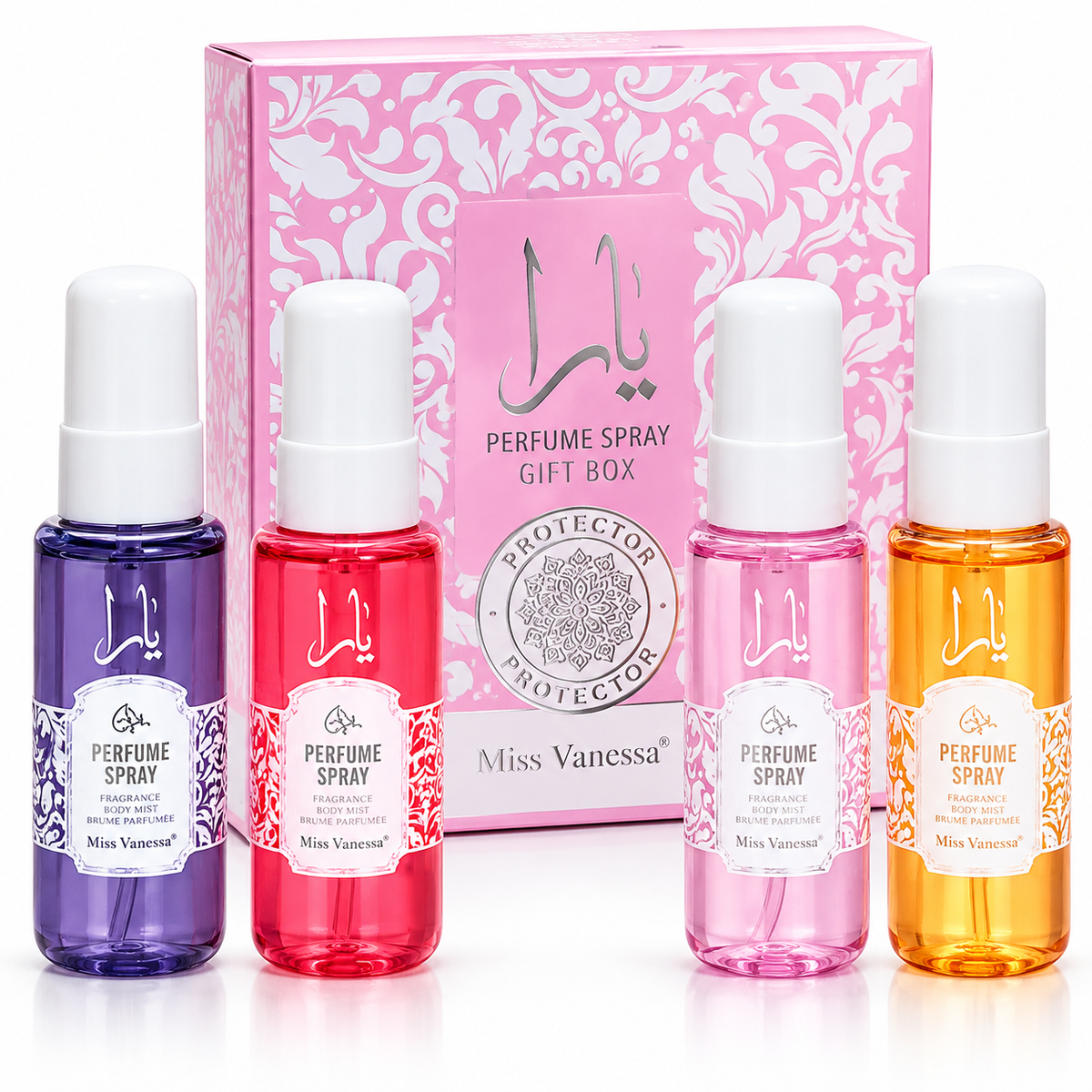 Lili Perfume Spray Collection – 88ml / 3 fl oz – 4 Scents